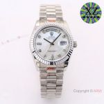 Swiss Copy Rolex Day-date 36 White MOP Dial Presidential Watch